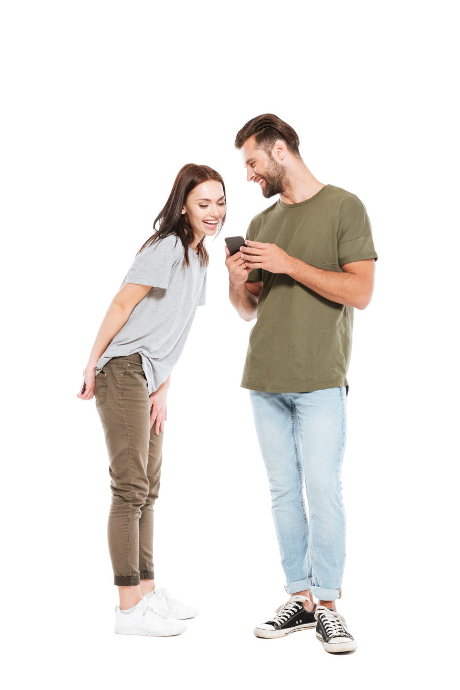 woman-looking-man-s-smartphone